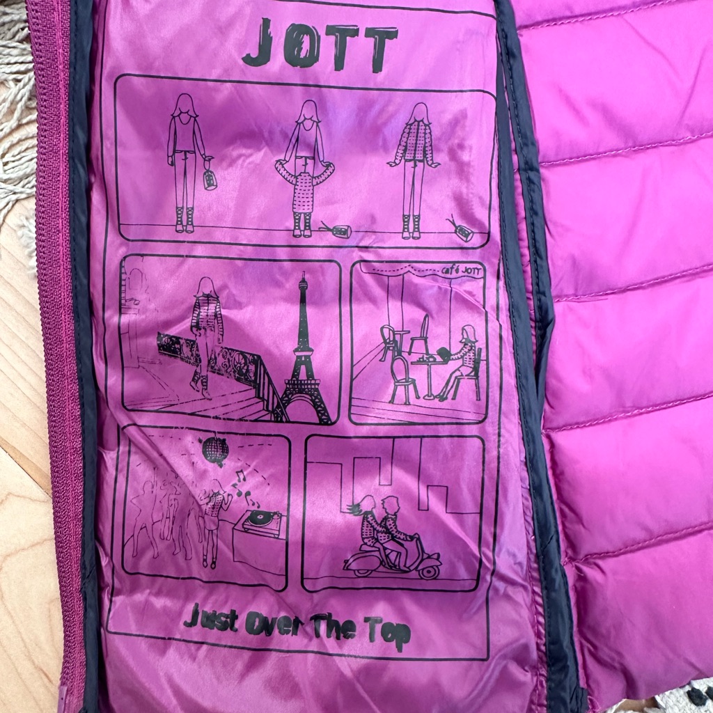 Vibrant Jott Purple Puffer Jacket - New Without Tags — image 6 of 8